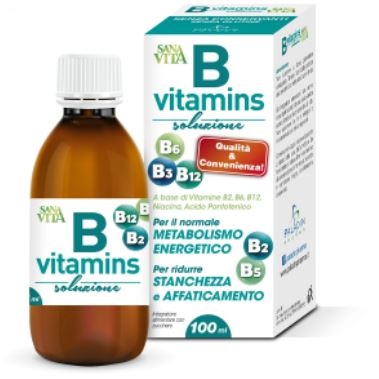 SANAVITA B VITAMINS SOLUZIONE 100 ML - pharmaluna