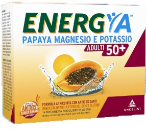ENERGYA PAPAYA MAGNESIO POTASSIO 50+ 14 BUSTINE - pharmaluna