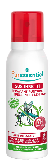 PURESSENTIEL SPRAY ANTIPUNTURA SOS INSETTI PMC 75 ML - pharmaluna