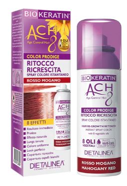 BIOKERATIN ACH8 PRODIGE RITOCCO RICRESCITA ROSSO MOGANO 75 ML DIETALINEA - pharmaluna