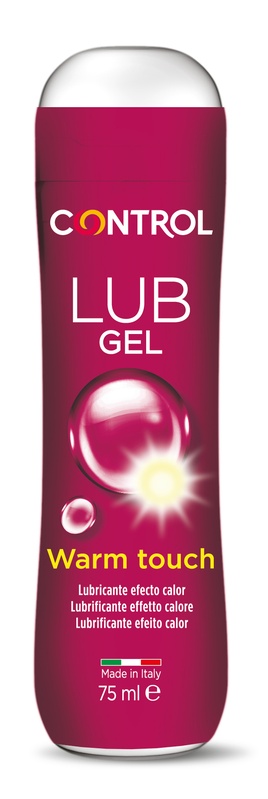 GEL LUBRIFICANTE WARMTOUCH CONTROL 75 ML - pharmaluna