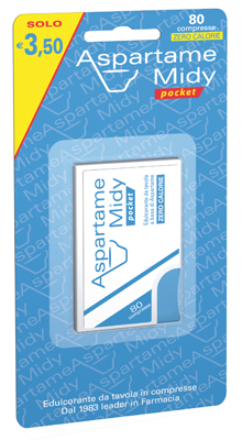 ESI ASPARTAME MIDY POCKET 80 COMPRESSE - pharmaluna