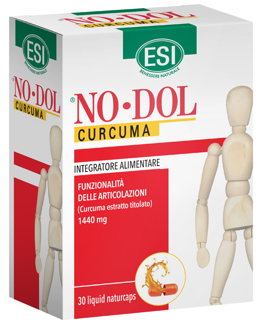 ESI NO DOL CURCUMA 30 NATURCAPS LIQUID - pharmaluna