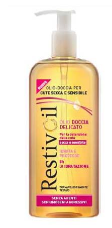 RESTIVOIL OLIO DOCCIA DELICATO 400 ML - pharmaluna