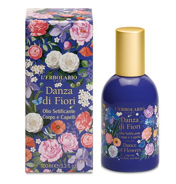 DANZA FIORI OLIO SETIFICANTE CORPO CAPELLI 100 ML - pharmaluna