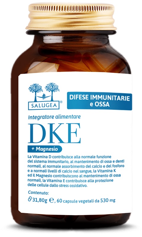 SALUGEA DKE + MAGNESIO 60 CAPSULE - pharmaluna