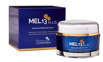 MEL13 PLUS CREMA ALLA MELATONINA E COENZIMA Q10 50 ML - pharmaluna