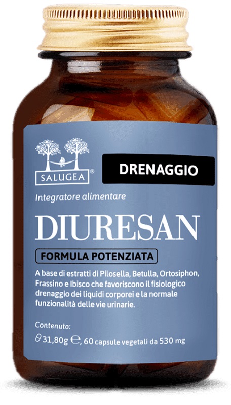 SALUGEA DIURESAN FORMULA POTENZIATA 60 CAPSULE - pharmaluna