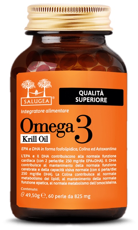 SALUGEA OMEGA 3 KRILL OIL 60 PERLE - pharmaluna