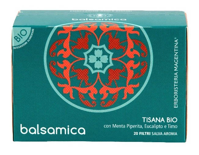 TISANA BALSAMICA BIO 20 FILTRI 20 G - pharmaluna