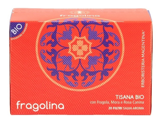 TISANA FRAGOLINA BIO 20 FILTRI - pharmaluna