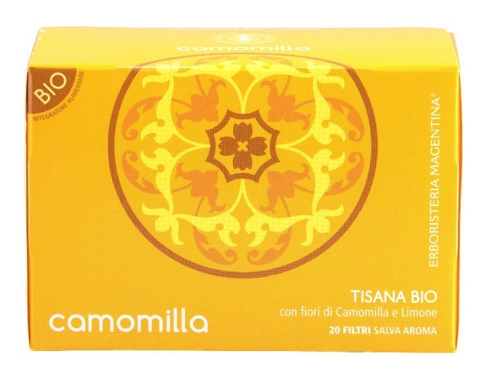TISANA CAMOMILLA BIO 20 FILTRI - pharmaluna