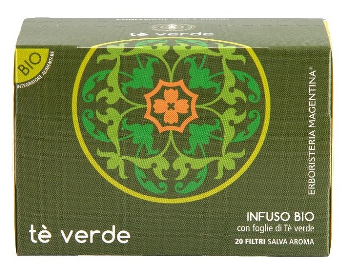 TE' VERDE INFUSOBIO 20 FILTRI 30 G - pharmaluna