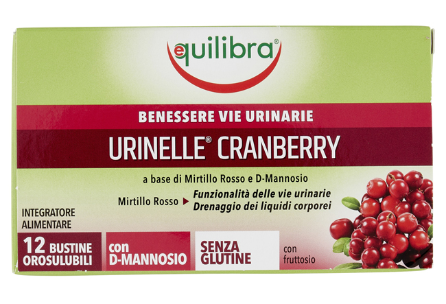 URINELLE CRANBERRY 12 STICKPACK OROSOLUBILI - pharmaluna