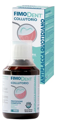 FIMODENT COLLUTORIO ANTIPLACCA QUOTIDIANO 200 ML - pharmaluna