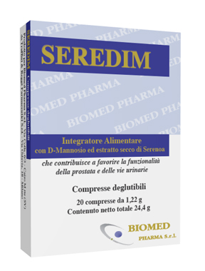 SEREDIM 20 COMPRESSE DEGLUTIBILI - pharmaluna