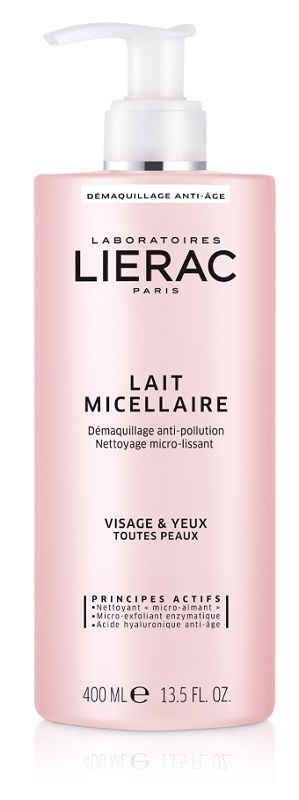 LIERAC LATTE MICELLARE 400 ML - pharmaluna