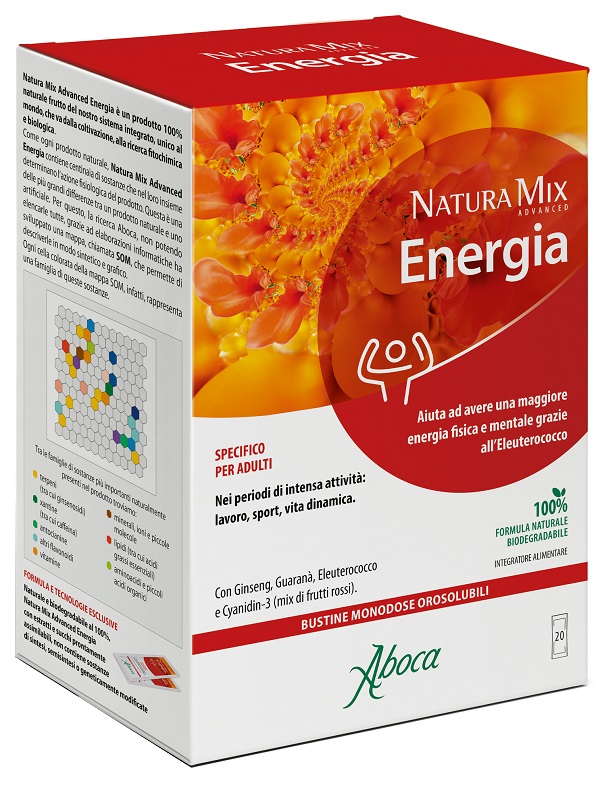 NATURA MIX ADVANCED ENERGIA 20 BUSTINE - pharmaluna