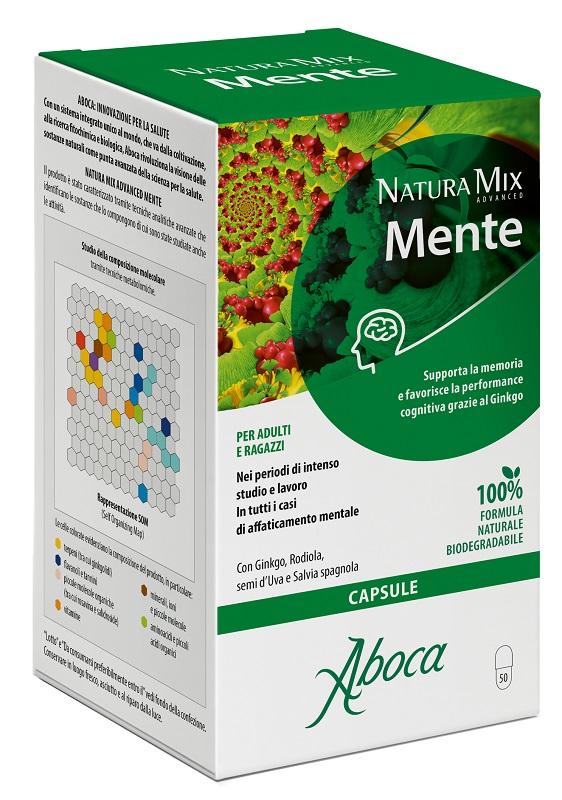 NATURA MIX ADVANCED MENTE 50 OPERCOLI - pharmaluna