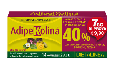 ADIPEKOLINA 7 DAYS 14 COMPRESSE DIETALINEA - pharmaluna