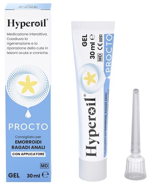 HYPEROIL TUBO GEL 30 ML PROCTO LESIONI SEMPLICI - pharmaluna