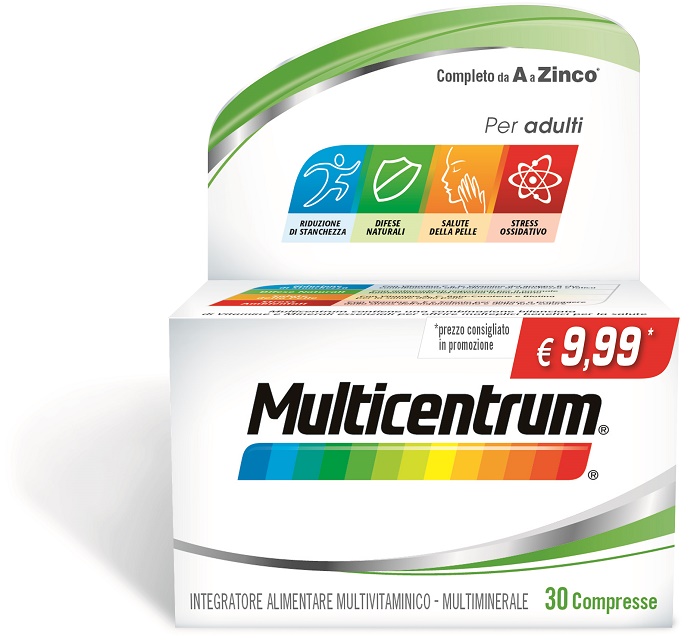MULTICENTRUM ADULTI 30 COMPRESSE PROMO - pharmaluna