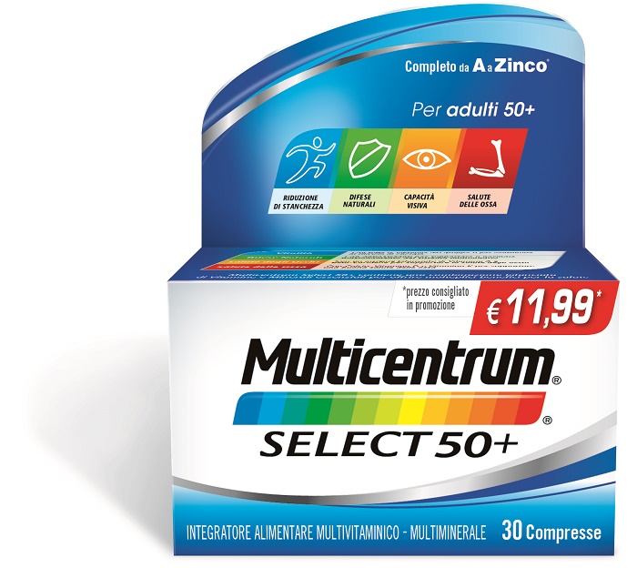 MULTICENTRUM SELECT 30 COMPRESSE PROMO - pharmaluna