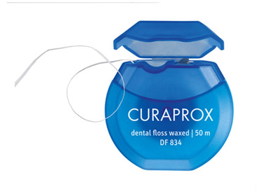 CURAPROX DF 834 DENTAL FLOSS WAXED 50 METRI - pharmaluna