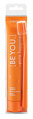 CURAPROX BE YOU PURE HAPPINESS PESCA E ALBICOCCA 1 DENTIFRICIO 90 ML + 1 SPAZZOLINO CS 5460 - pharmaluna
