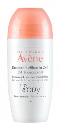 AVENE ETA BODY DEODORANTE 24H 50 ML ROLL ON - pharmaluna
