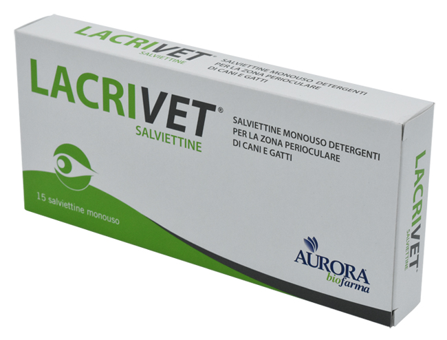 LACRIVET SALVIETTINE 15 PEZZI - pharmaluna