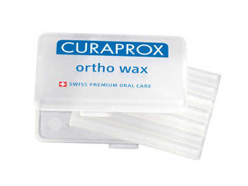 CURAPROX ORTHO WAX 7 PEZZI 46X4 MM DI CERA ORTODONTICA - pharmaluna