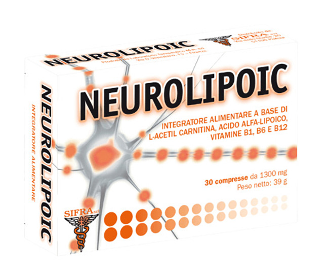 NEUROLIPOIC 30 COMPRESSE - pharmaluna