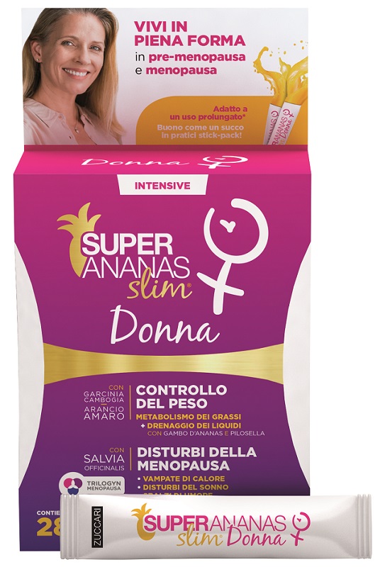 SUPER ANANAS SLIM DONNA 28 STICKPACK DA 10 ML - pharmaluna