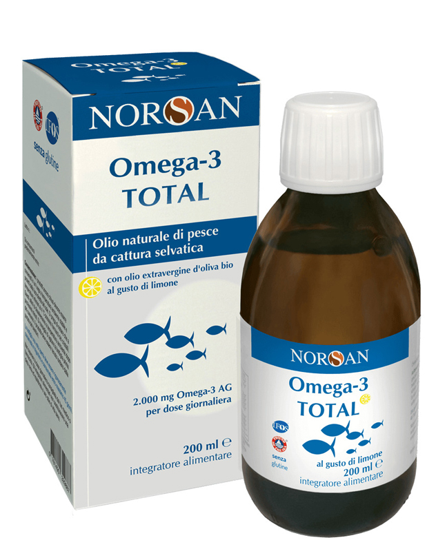 NORSAN OMEGA 3 TOTAL 200 ML GUSTO LIMONE - pharmaluna