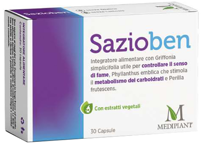 SAZIOBEN 30 CAPSULE - pharmaluna