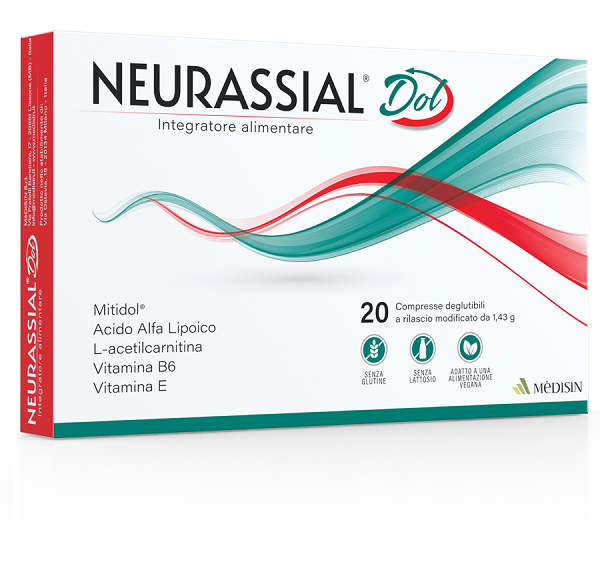 NEURASSIAL DOL 20 COMPRESSE DEGLUTIBILI A RILASCIO MODIFICATO - pharmaluna