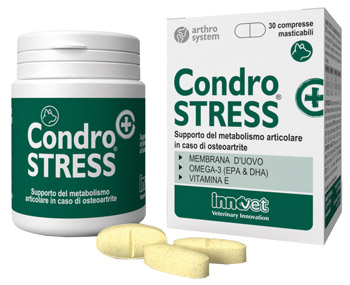 CONDROSTRESS + 30 COMPRESSE MASTICABILI - pharmaluna