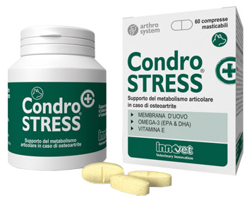 CONDROSTRESS + 60 COMPRESSE MASTICABILI - pharmaluna