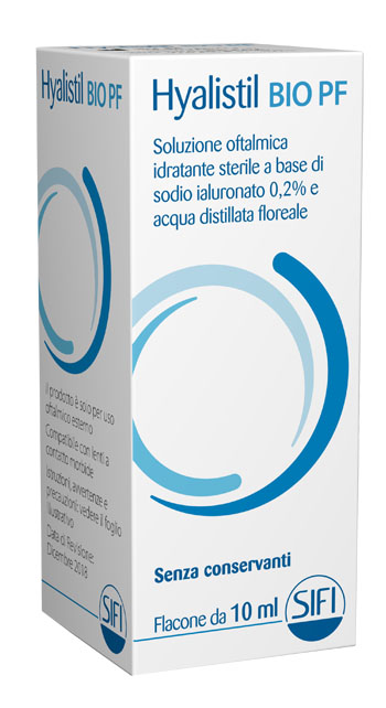 GOCCE OCULARI HA 0,2% E ACQUE DISTILLATE HYALISTIL BIO PF FRUTTI ROSSI 10 ML - pharmaluna