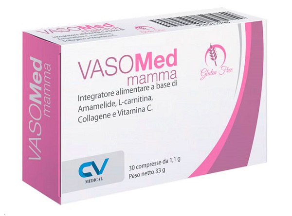 VASOMED MAMMA 30 COMPRESSE - pharmaluna