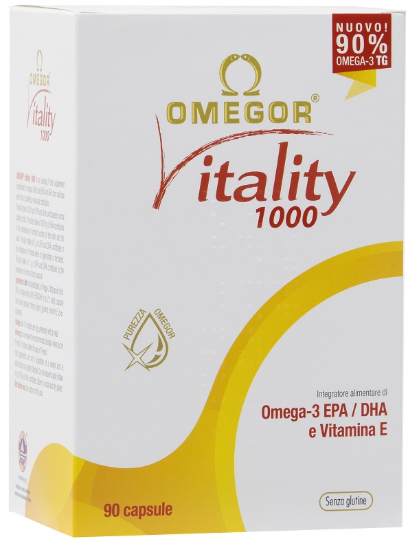 OMEGOR VITALITY 1000 90 CAPSULE - pharmaluna