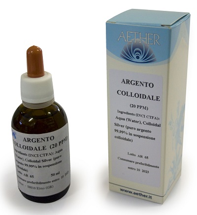 ARGENTO COLLOIDALE AETHER GOCCE 50 ML - pharmaluna