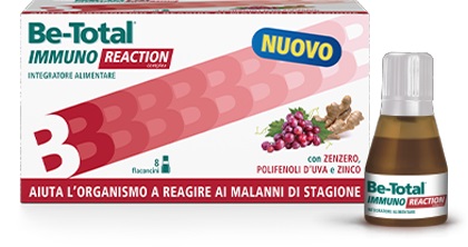 BETOTAL IMMUNO REACTION 8 FLACONCINI - pharmaluna