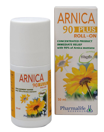 ARNICA 90 PLUS ROLL ON 50 ML - pharmaluna