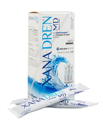 XANADREN MD ANANAS 10 STICK PACK X 15 ML - pharmaluna
