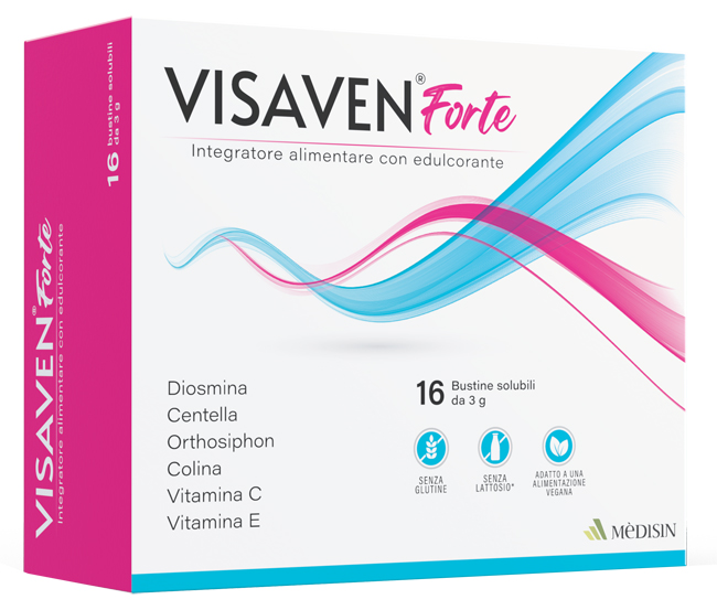 VISAVEN FORTE 16 BUSTINE SOLUBILI - pharmaluna