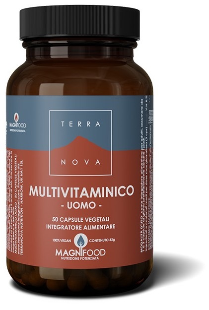 TERRANOVA MULTIVITAMINICO UOMO 50 CAPSULE - pharmaluna