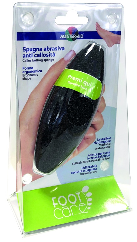 MASTER-AID FOOT CARE SPUGNA ABRASIVA - pharmaluna