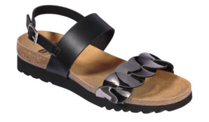 SCHOLL JADA SANDAL BLACK numero 39 - pharmaluna